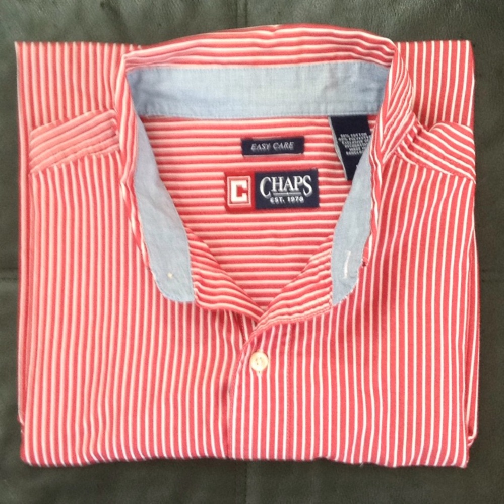 CHAPS Mens LS Button-down Shirt